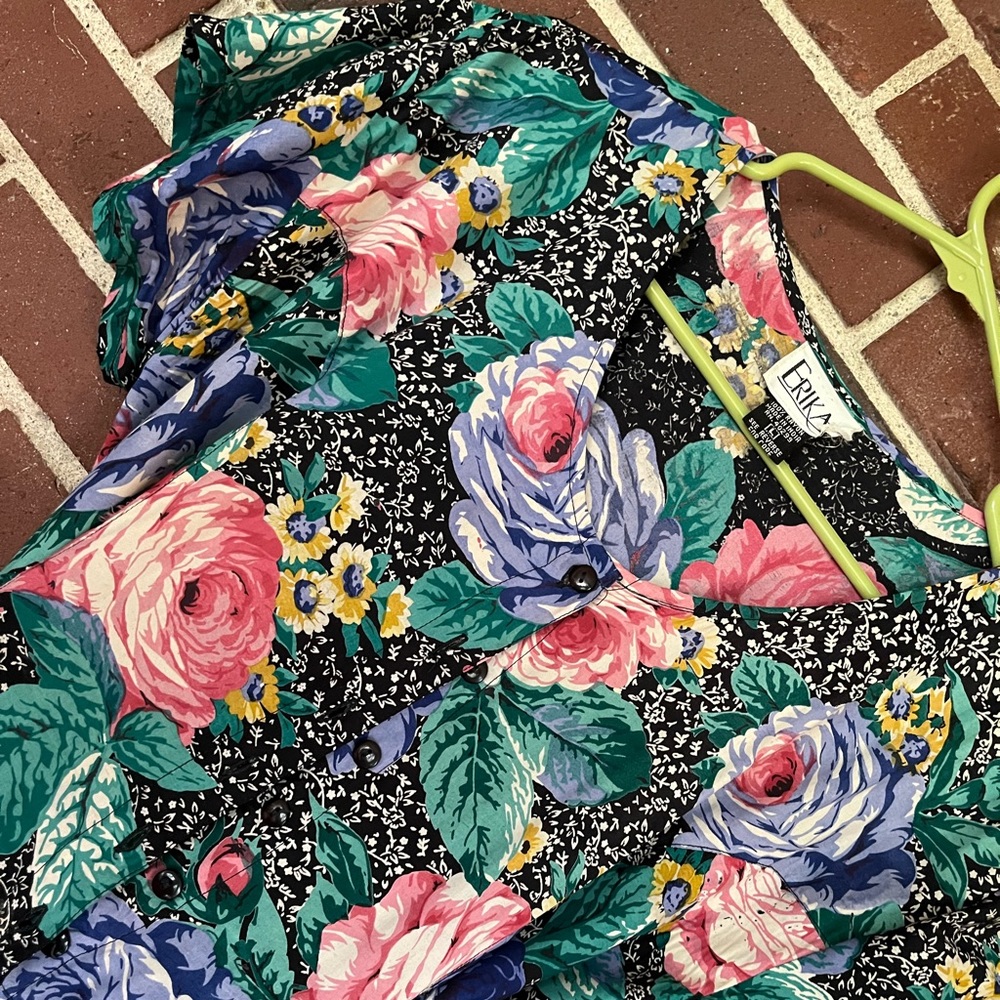 Vintage floral Erika dress. Great for summer!